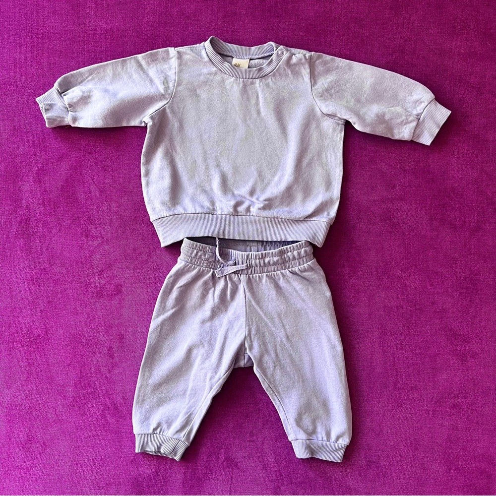 H&M Purple Sweatsuit